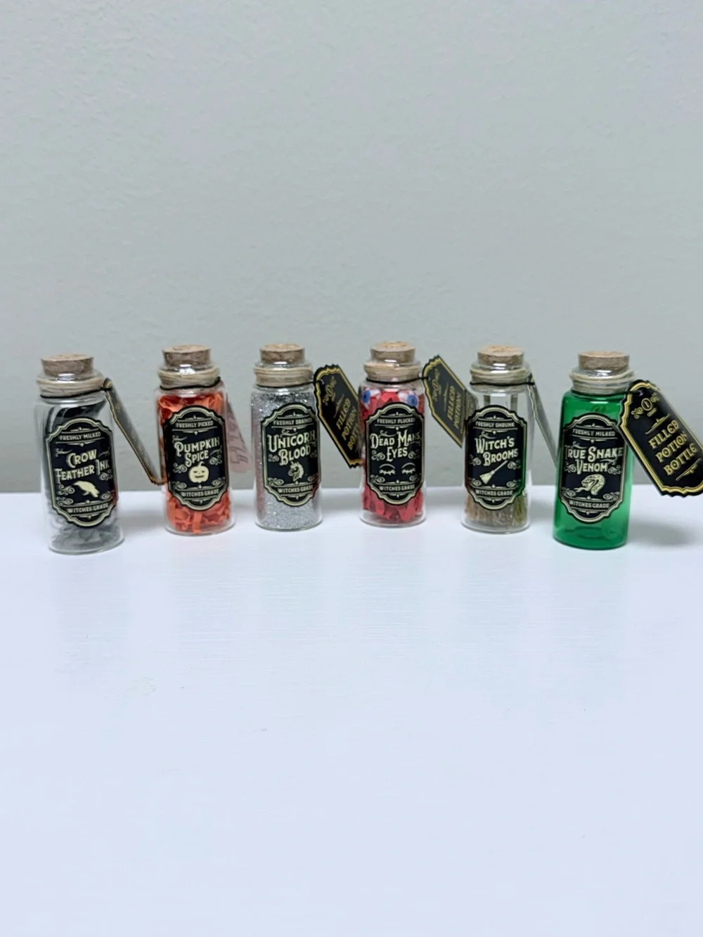 New! 2026 Filled Potion Bottles Set of 6, Target Bullseye's Playground™